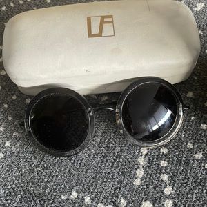 Linda Farrow x the row sunglasses grey